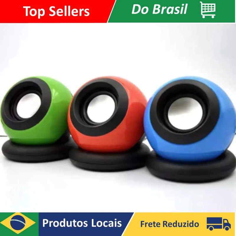 Caixa Caixinha De Som Pc Computado Gamer Notebook Usb P2-- ENVIO RAPIDO PARA TODO BRASIL